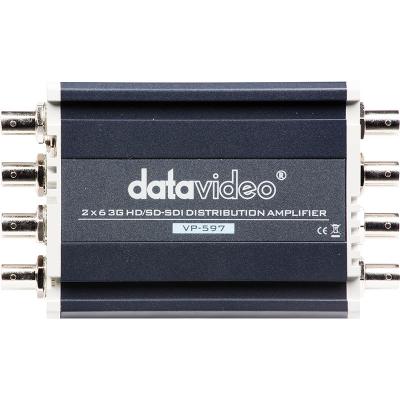 2 x 6 3G HD/SD-SDI Distribution Amplifier